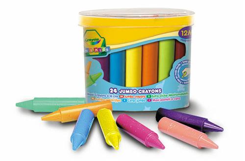 Crayola 24 Maxi Crayons à la cire boite plastique